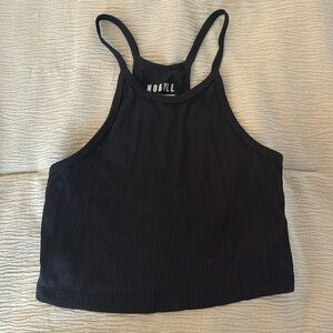 Nobull Cropped ribbed tank